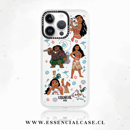 Carcasa diseño Moana patron 