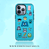 Carcasa diseño Monsters Inc patron