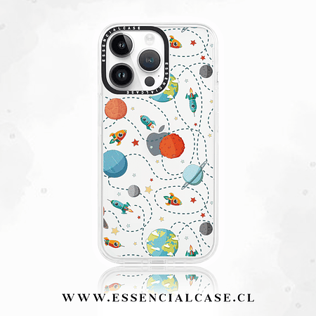 Carcasa diseño planetas