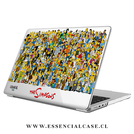 Carcasa Macbook diseño Los simpson personajes