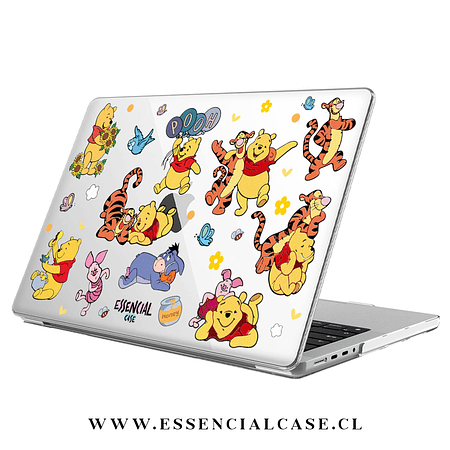 Carcasa Macbook diseño winne the pooh