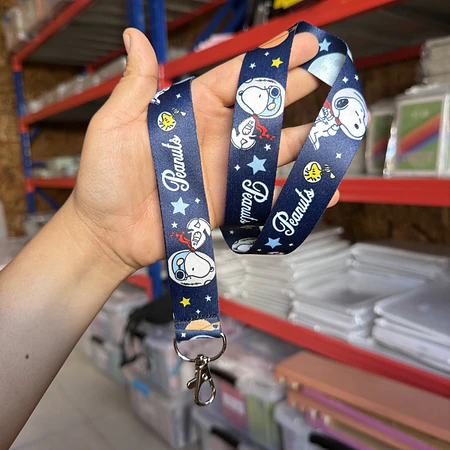 Lanyards snoopy espacio 