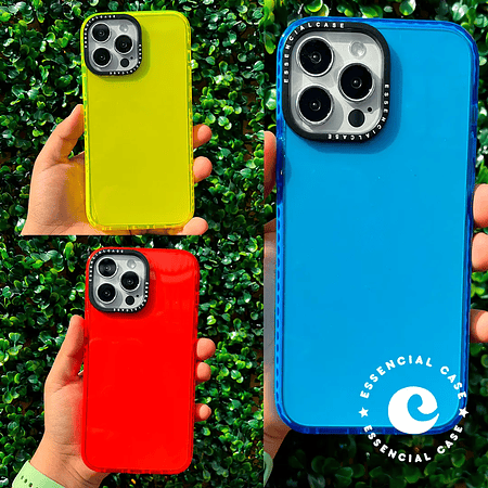 Carcasa transparente color iPhone 16 Pro Max