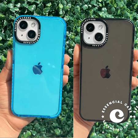 Carcasa transparente color iPhone 16 plus