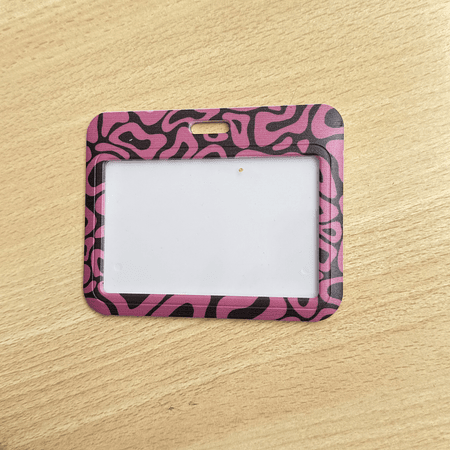 Porta credencial loquis fucsia 