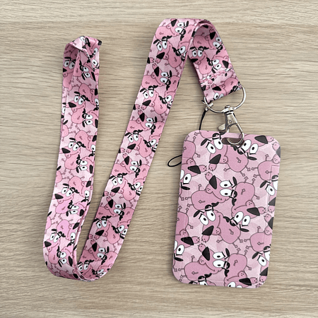 Lanyard + porta credencial Coraje 