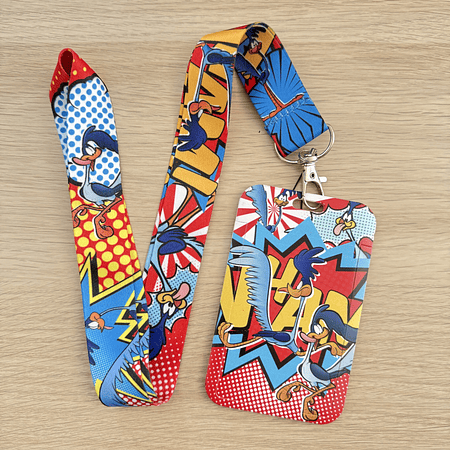 Lanyards + portacredencial corre camino 