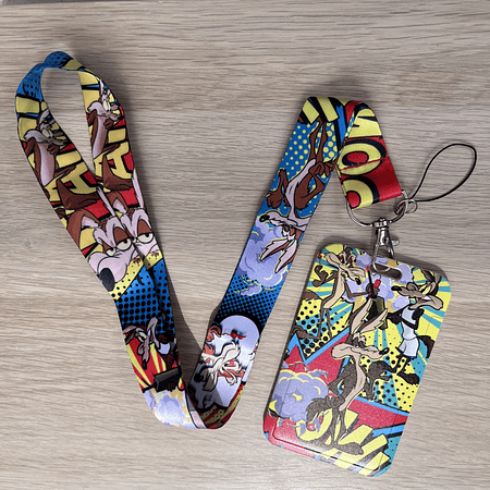 Lanyard + porta credencial Coyote 