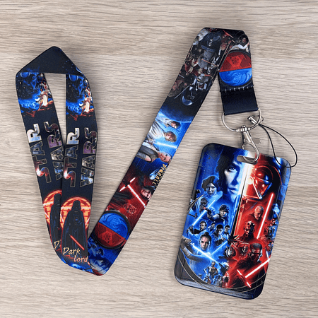 Lanyard + porta credencial Star Wars 