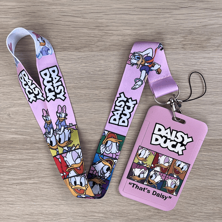 Lanyard + porta credencial Pata Daisy