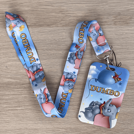 Lanyard + porta credencial Dumbo