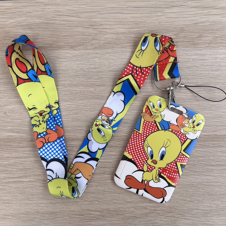 Lanyard + porta credencial Piolín