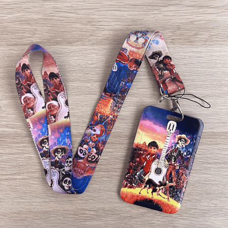 Lanyard + porta credencial Coco