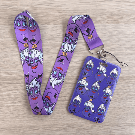 Lanyard + porta credencial Úrsula