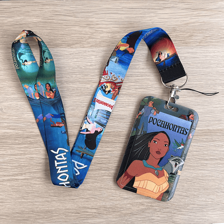 Lanyard + porta credencial Pocahontas