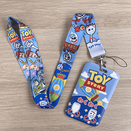 Lanyard + porta credencial Toy Story