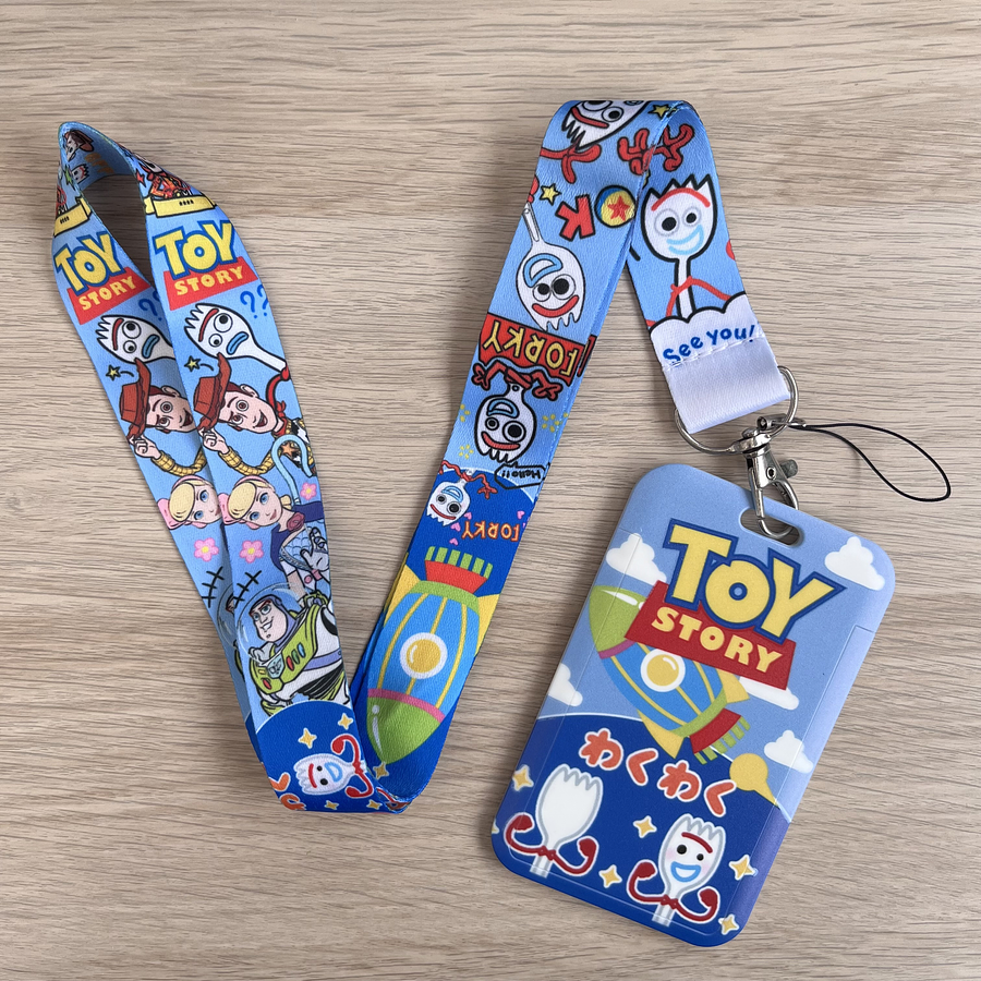 Lanyard + porta credencial Toy Story