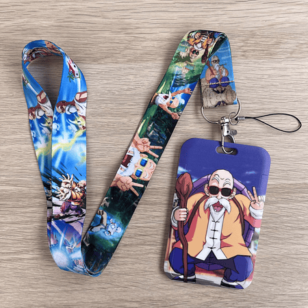 Lanyard + porta credencial Maestro Roshi 