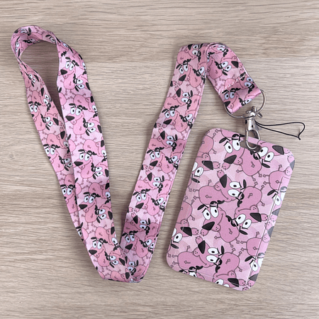 Lanyard + porta credencial Coraje