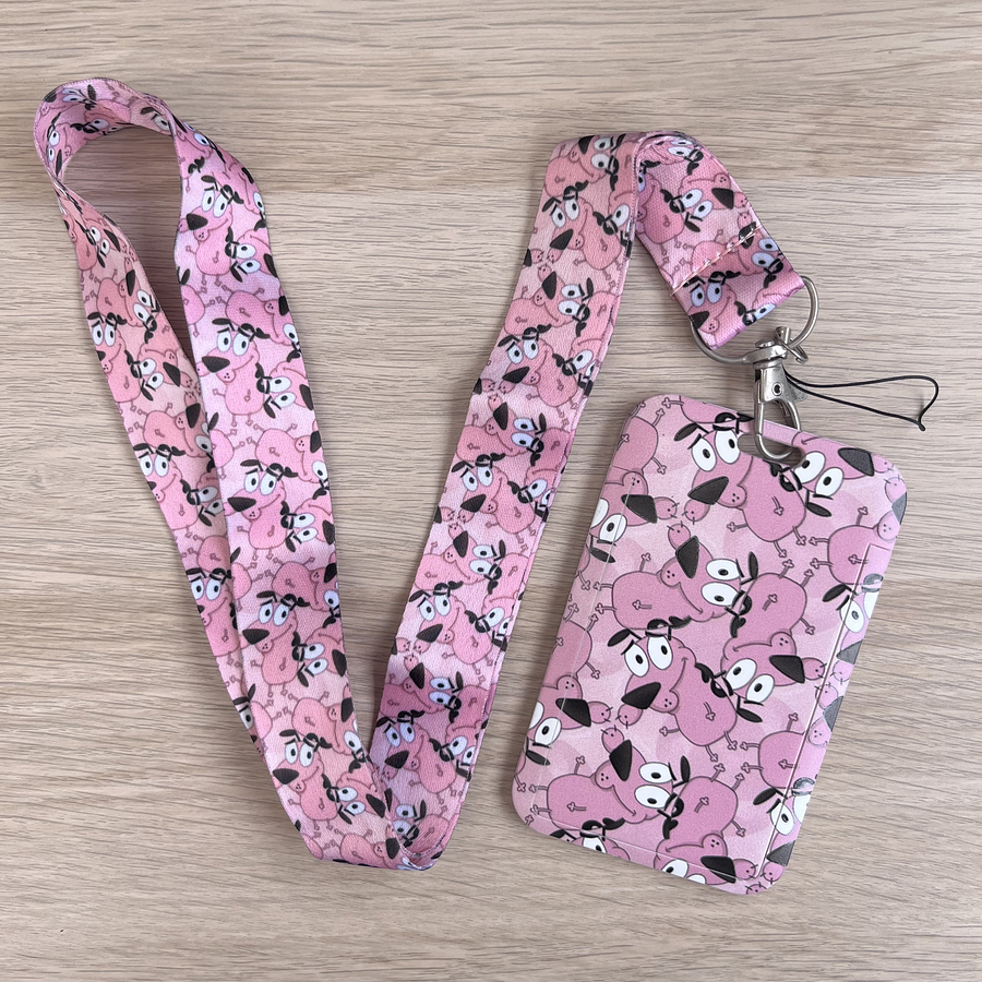 Lanyard + porta credencial Coraje