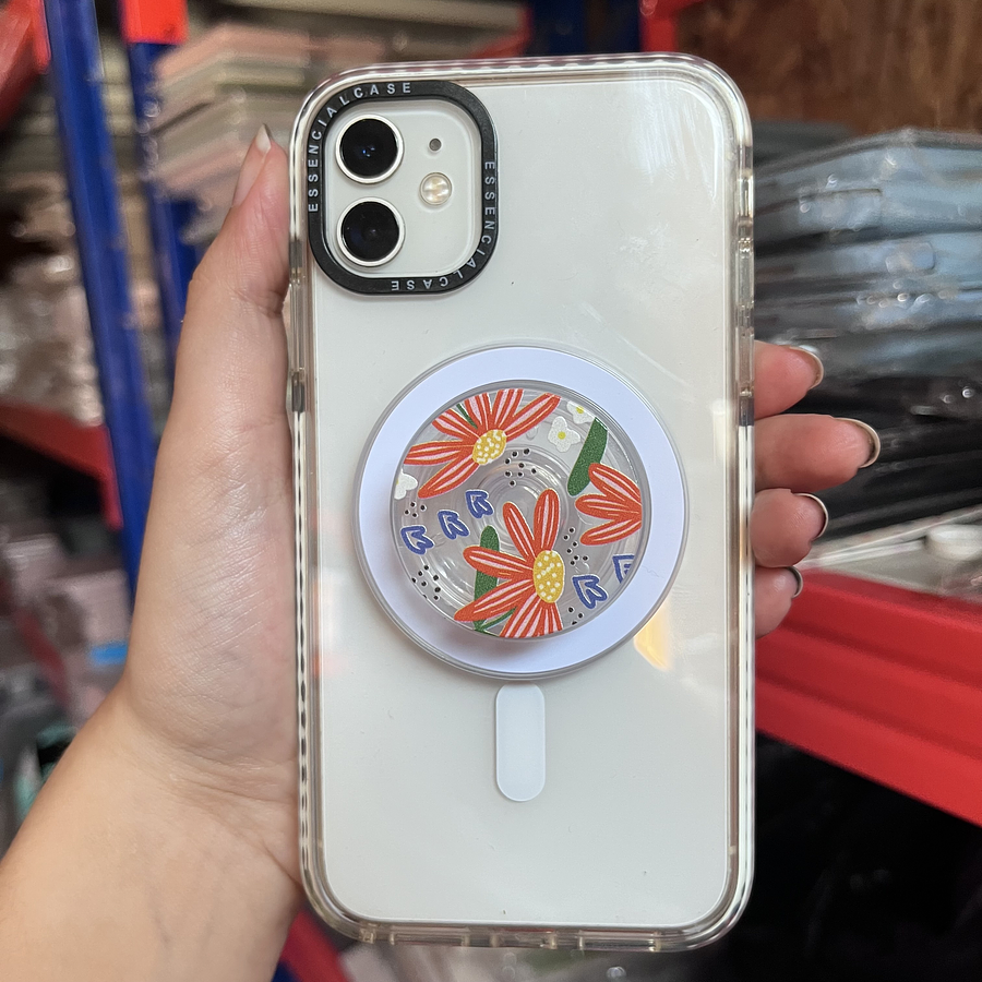 Pop socket MagSafe flores 6