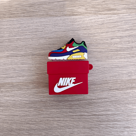 Funda airpods gen. 1 y 2 diseño “Zapatilla Nike Colores”