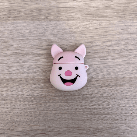 Funda airpods gen. 1 y 2 diseño “Piglet”