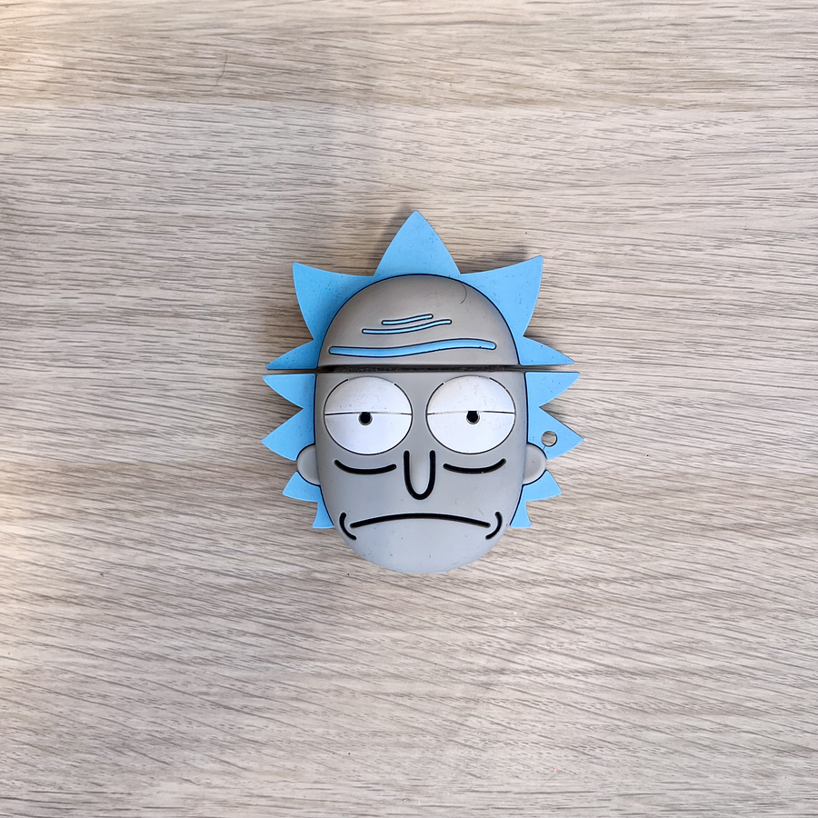 Funda airpods gen. 1 y 2 diseño “Rick and Morty”