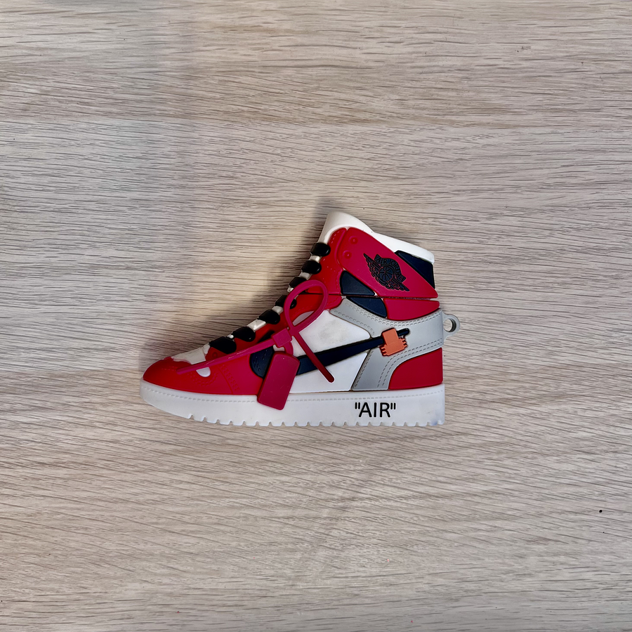 Funda airpods gen. 1 y 2 diseño “Nike Jordan Roja”