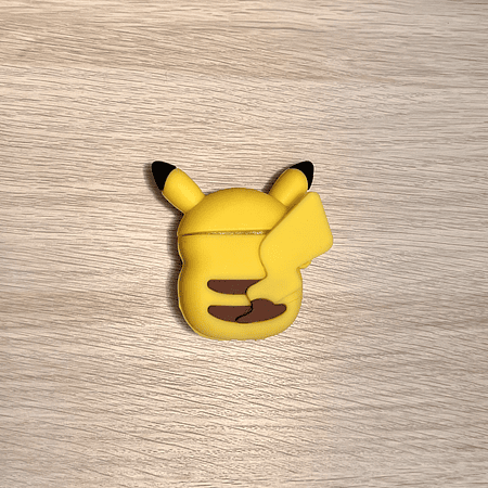 Funda airpods gen. 1 y 2 diseño “Pikachu”