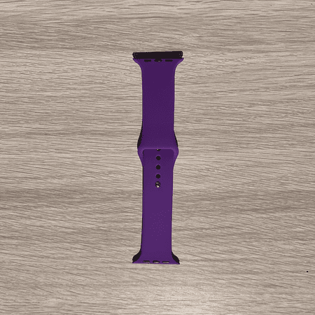 Correa silicona color Morado Apple Watch 42- 44- 45- 49 mm
