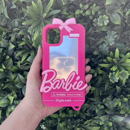 Carcasa Iphone 11 Diseño Barbie tipo espejo