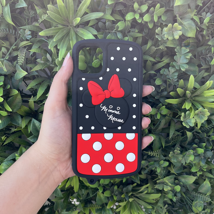 Carcasa Iphone 11 diseño Minnie 