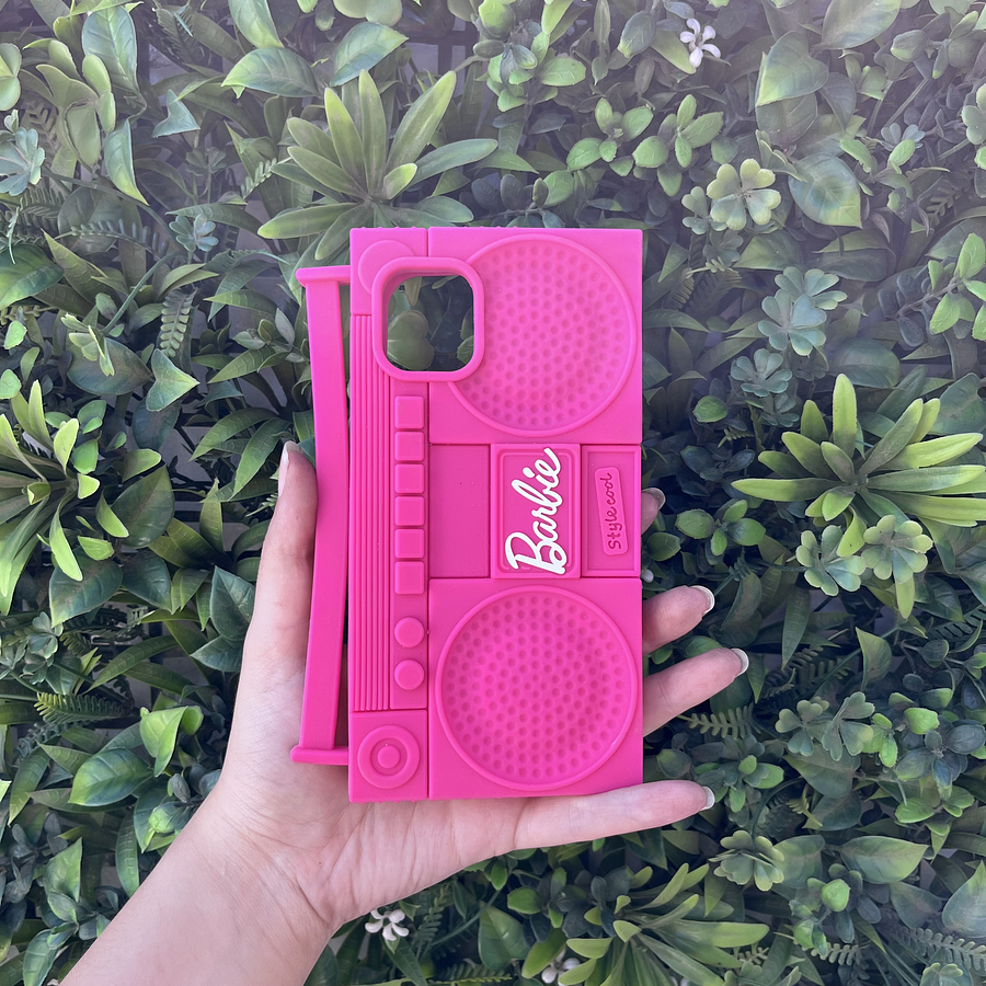 Carcasa Iphone 11 diseño Barbie radio 