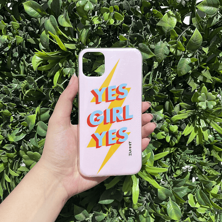 Carcasa Iphone 11 diseño Yes girl yes