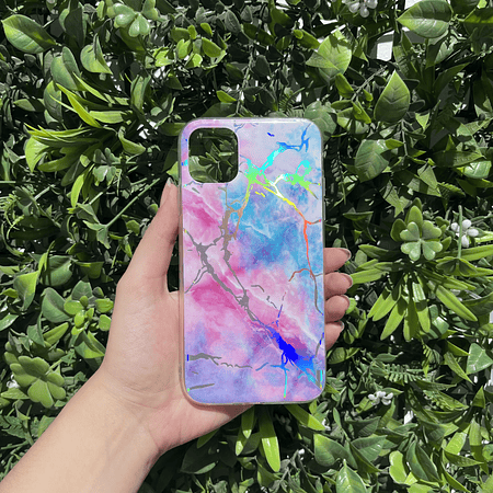 Carcasa Iphone 11 diseño Tie dye colores 