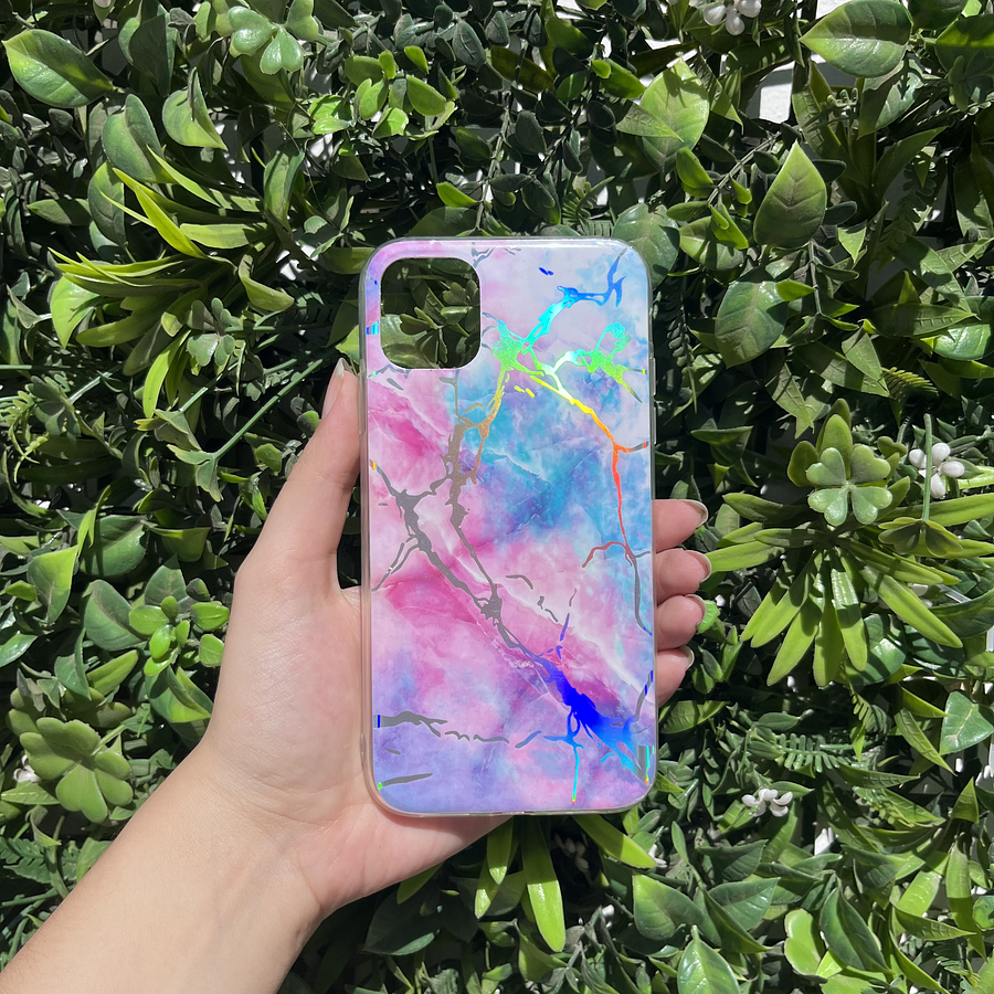 Carcasa Iphone 11 diseño Tie dye colores 