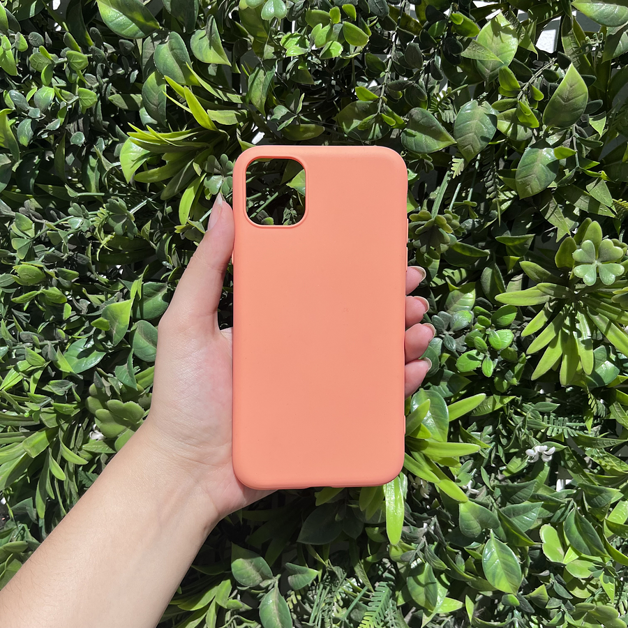 Carcasa Iphone 11 color Salmón 