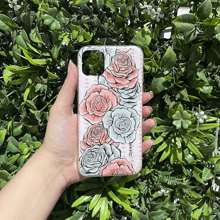 Carcasa Iphone 11 diseño Rosas de colores