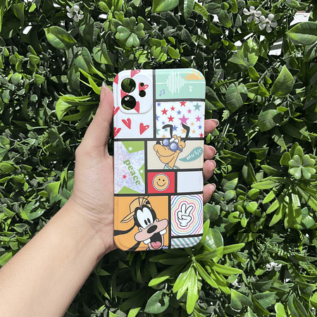 Carcasa Iphone 11 diseño Pluto y Goofy