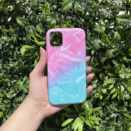 Carcasa Iphone 11 diseño 3 colores olas