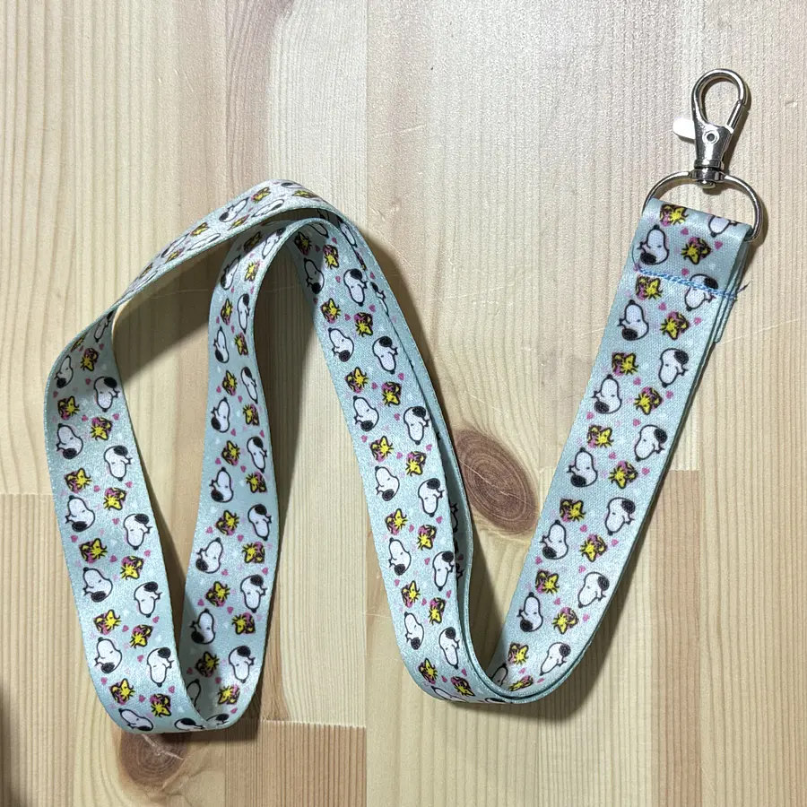 Lanyards snoopy Cara snoopy y woodstock 