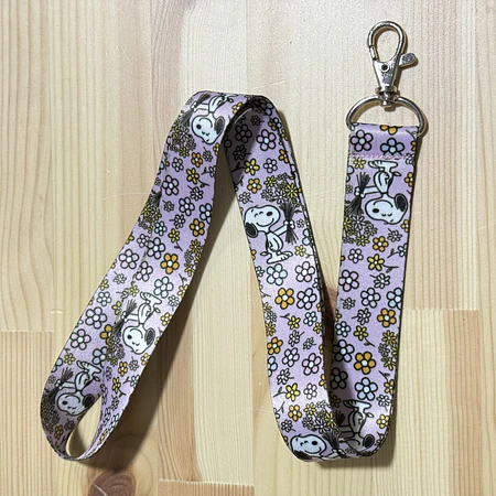 Lanyards snoopy ramo de Flores 