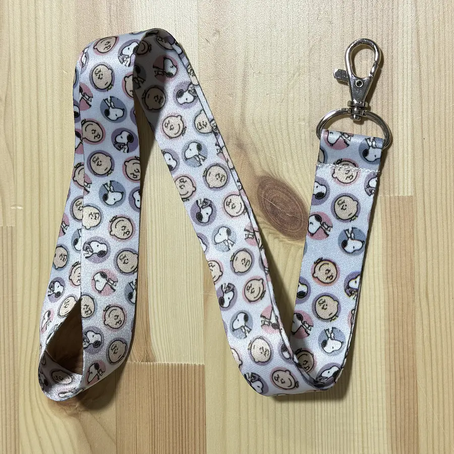 Lanyards snoopy Círculos 