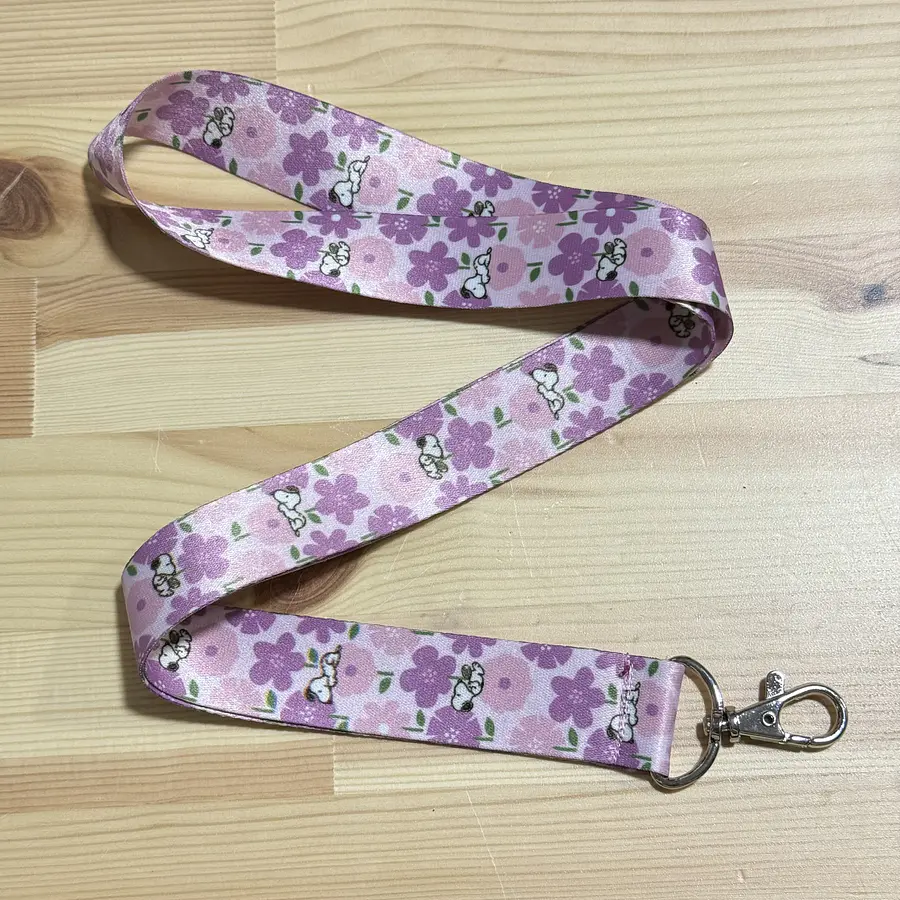 Lanyards snoopy Flores 2