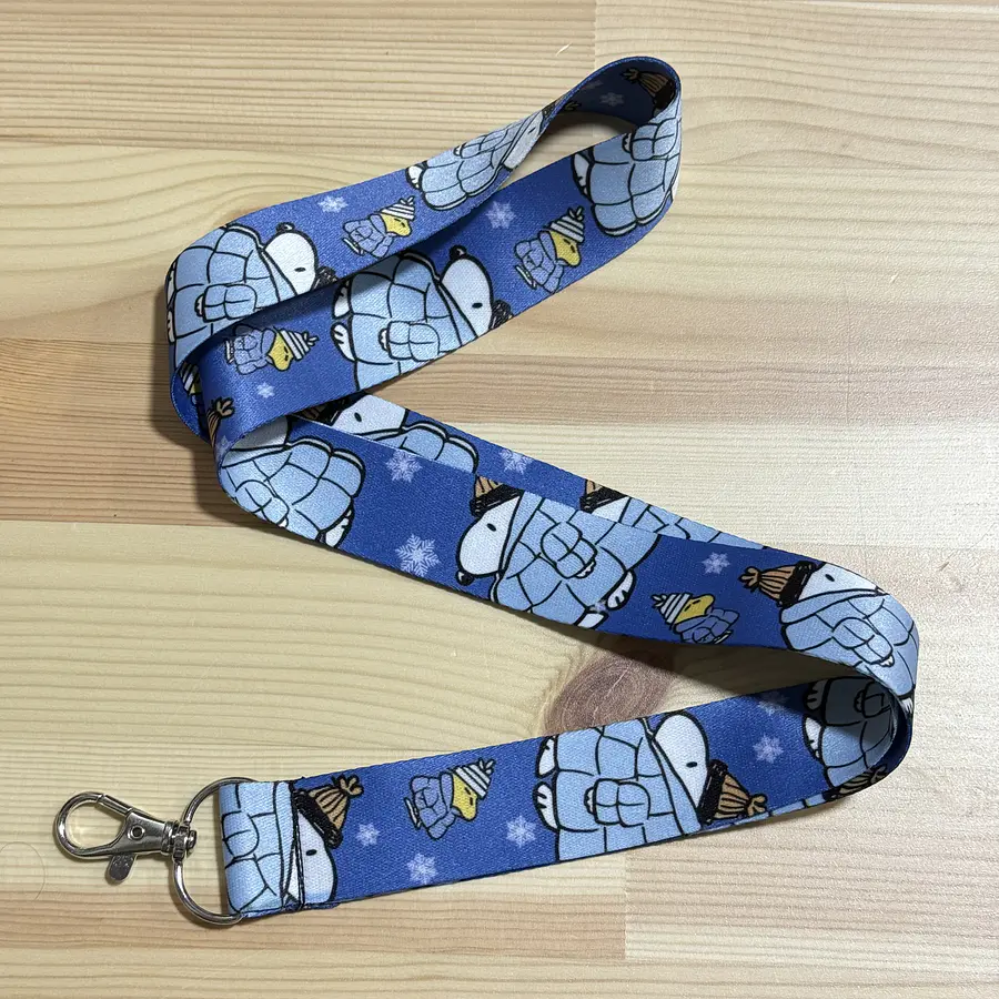 Lanyards snoopy Chaqueta azul 