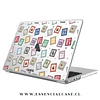 Carcasa Macbook diseño pegatinas eras Taylor Swift
