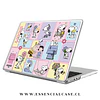 Carcasa Macbook diseño snoopy friends