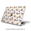 Carcasa Macbook diseño snoopy y woodstock