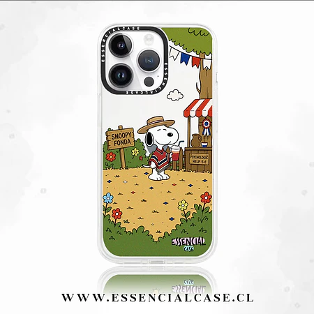 Carcasa diseño snoopy diociochero fonda 